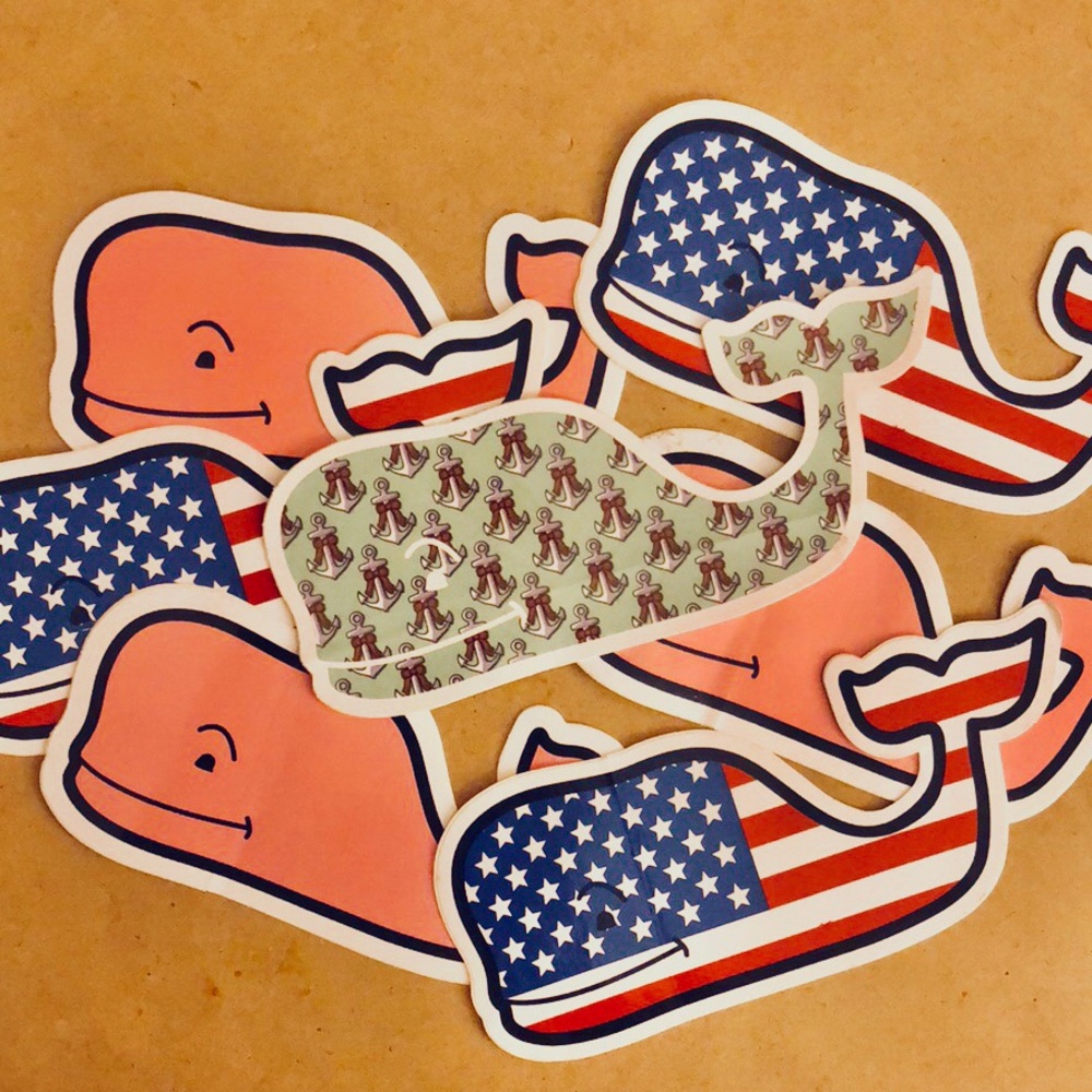 3 Vineyard Vines Stickers